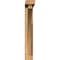 Ekena Millwork Thorton Block Smooth Bracket w/ Offset Brace, Western Red Cedar, 3 1/2"W x 20"D x 24"H BKT0402X20X24THR05SWR - alternate 2